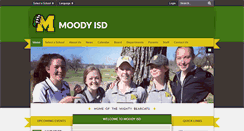 Desktop Screenshot of moodyisd.org